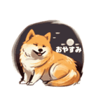 芝犬スタンプ Shiba inu（個別スタンプ：15）