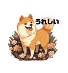 芝犬スタンプ Shiba inu（個別スタンプ：18）