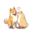 芝犬スタンプ Shiba inu（個別スタンプ：32）