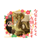 ハチワレはっちゃん2024（個別スタンプ：3）