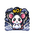 ジョイフル・ウィスカーズ（個別スタンプ：5）
