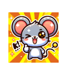 ジョイフル・ウィスカーズ（個別スタンプ：6）