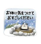 【お正月】豆パンダ／年末年始（個別スタンプ：30）