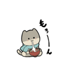 マフラーうさぎの年越しスタンプ（個別スタンプ：6）