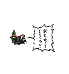 【2024・お正月】▶︎動く！叫ぶマーモット（個別スタンプ：14）