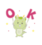 かわいいドラゴンさん（個別スタンプ：18）