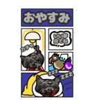 黒猫BIG(お正月)（個別スタンプ：24）