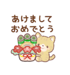 年末年始【かわいい キジ白 ねこ】（個別スタンプ：5）