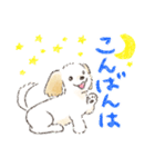 ハーフ犬マルックス ラテちゃんです！2（個別スタンプ：8）