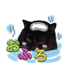 ぶにゃお猫ファミリー（個別スタンプ：3）