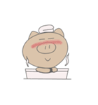 ぶー子の冬休み（個別スタンプ：16）