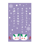 【BIG】ナチュラル辰の年賀カード♡2024（個別スタンプ：14）