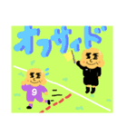 愛されそうな顔 サッカーver（個別スタンプ：31）