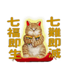 和風招き猫iいろいろ（個別スタンプ：14）