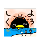 丘ペンギンの日常（個別スタンプ：9）