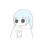 お正月パーカーちゃんスタンプ（個別スタンプ：5）