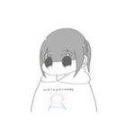 お正月パーカーちゃんスタンプ（個別スタンプ：7）