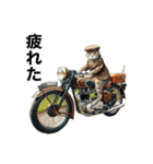 【毎日使える】バイクに乗る猫の返信（個別スタンプ：27）