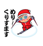 スポーツシリーズNo.24 女子スキーヤー（個別スタンプ：34）