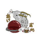 ぷくぷく銀竜 2024あけおめスタンプ（個別スタンプ：1）