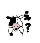 元気いっぱい子牛くん（個別スタンプ：10）