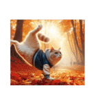 明るく猫ダンサー（個別スタンプ：31）