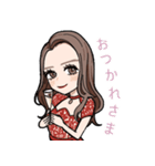 椿姫なみのスタンプ（個別スタンプ：8）