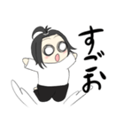 ちょんまげな男の子（個別スタンプ：4）