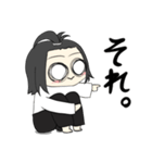 ちょんまげな男の子（個別スタンプ：11）