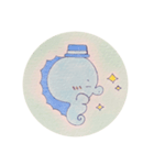 双子のタツノオトシゴ☆オト＆シーゴ（個別スタンプ：5）