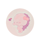 双子のタツノオトシゴ☆オト＆シーゴ（個別スタンプ：8）