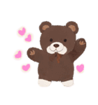 クマさんのあいさつスタンプ_AI（個別スタンプ：7）