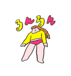 とにかくパワフルなおでぶちんの日常（個別スタンプ：8）