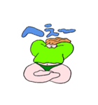とにかくパワフルなおでぶちんの日常（個別スタンプ：11）