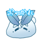 雪うさぎネルスタンプ（個別スタンプ：5）