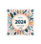 Happy new year-2024（個別スタンプ：4）