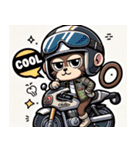 バイクモンキー！猿のワイルドライド（個別スタンプ：28）