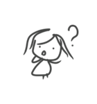 ゆるい、こ。（個別スタンプ：3）