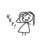 ゆるい、こ。（個別スタンプ：12）