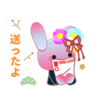 Rabbit daily26（個別スタンプ：22）