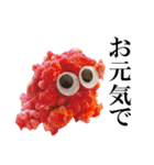 ひき肉くん（おかわり）（個別スタンプ：16）