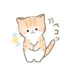 北欧風かわいい猫カフェ♪茶トラ（個別スタンプ：19）