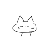 背景に合わせられるカメレオン猫！（個別スタンプ：9）