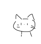 背景に合わせられるカメレオン猫！（個別スタンプ：27）