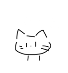背景に合わせられるカメレオン猫！（個別スタンプ：30）