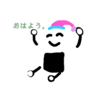 おにぎり君とフクロウくんとペンくん（個別スタンプ：5）
