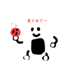 おにぎり君とフクロウくんとペンくん（個別スタンプ：7）