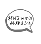 恥ずかしいけど気持ちを伝えたい裏文字（個別スタンプ：14）