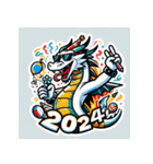 龍の新年2024♪（個別スタンプ：5）