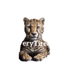 チーター Cheetah（個別スタンプ：38）